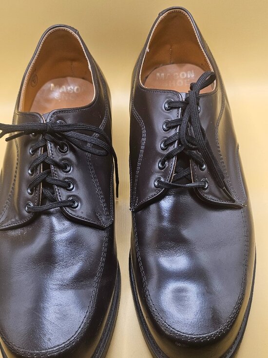 Mason Other - Mason Velvet-eez Mens Lace Up Brown size 13 EE Dress Shoe